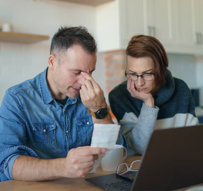 Couple Anxious About Bill