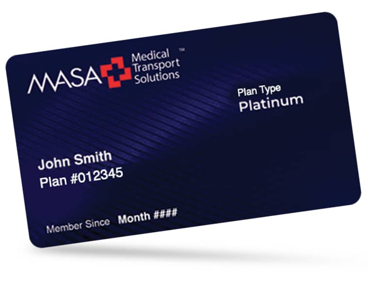 Platinum membership card